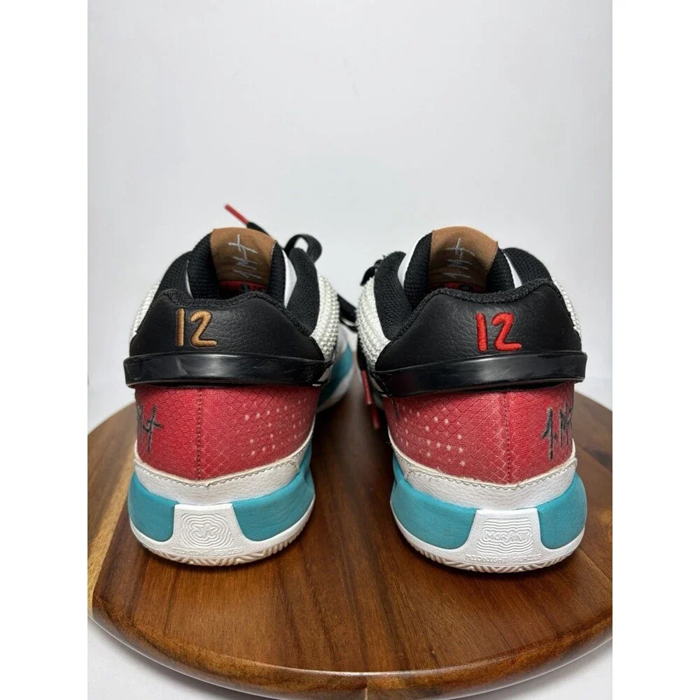 Men's Size 9 - Nike Ja 1 Reverse Scratch Basketball Shoes Red/Blue FV5957-100